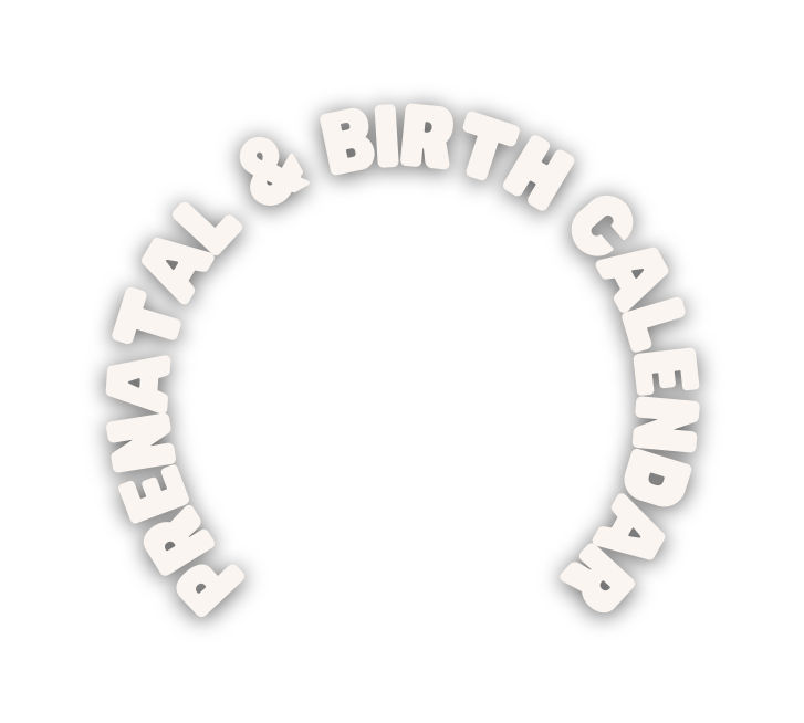 prenatal birth calendar